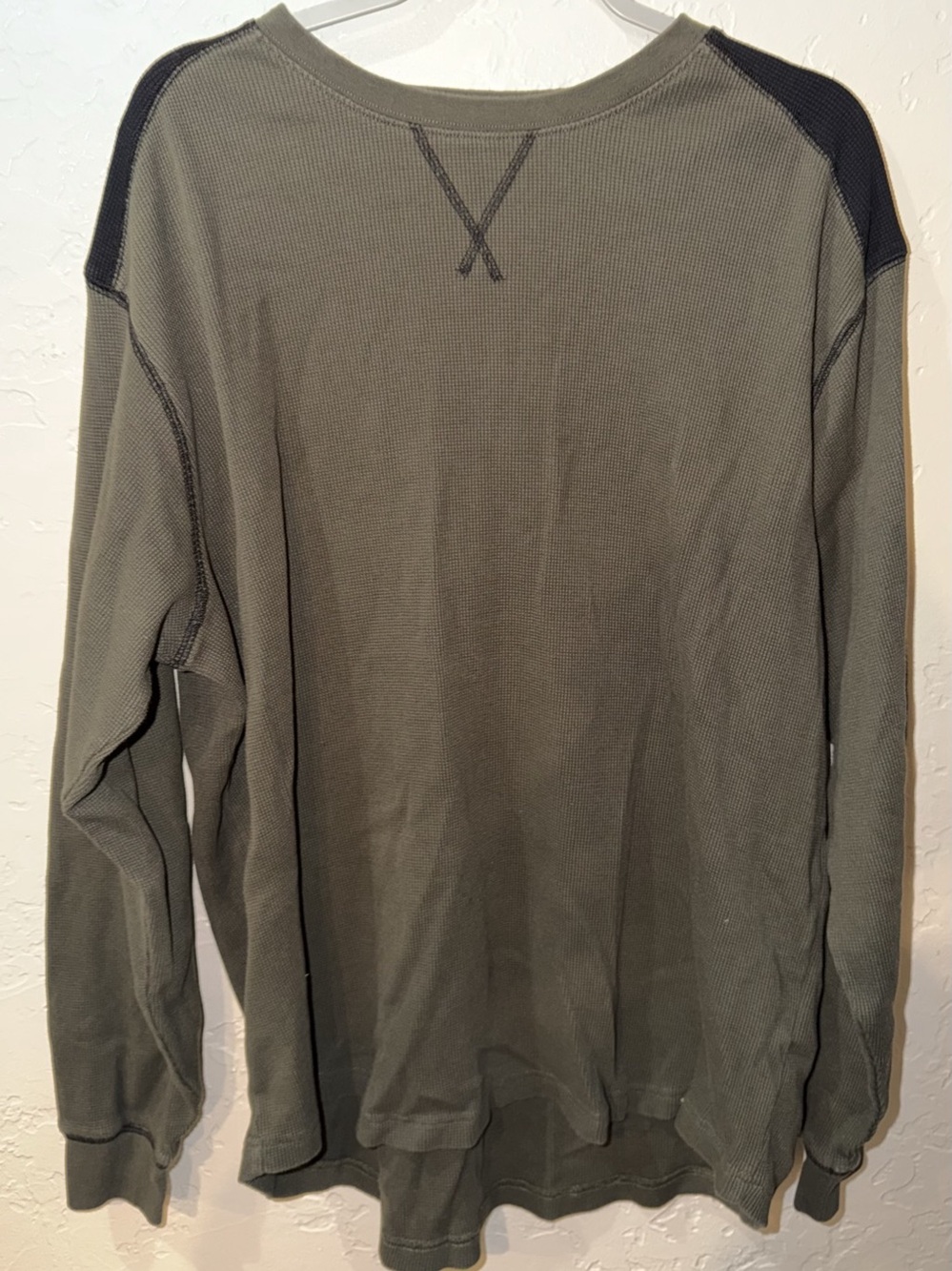 Legendary Anglers Breakline Thermal Crew Long Sleeve Green & Black 2XL
